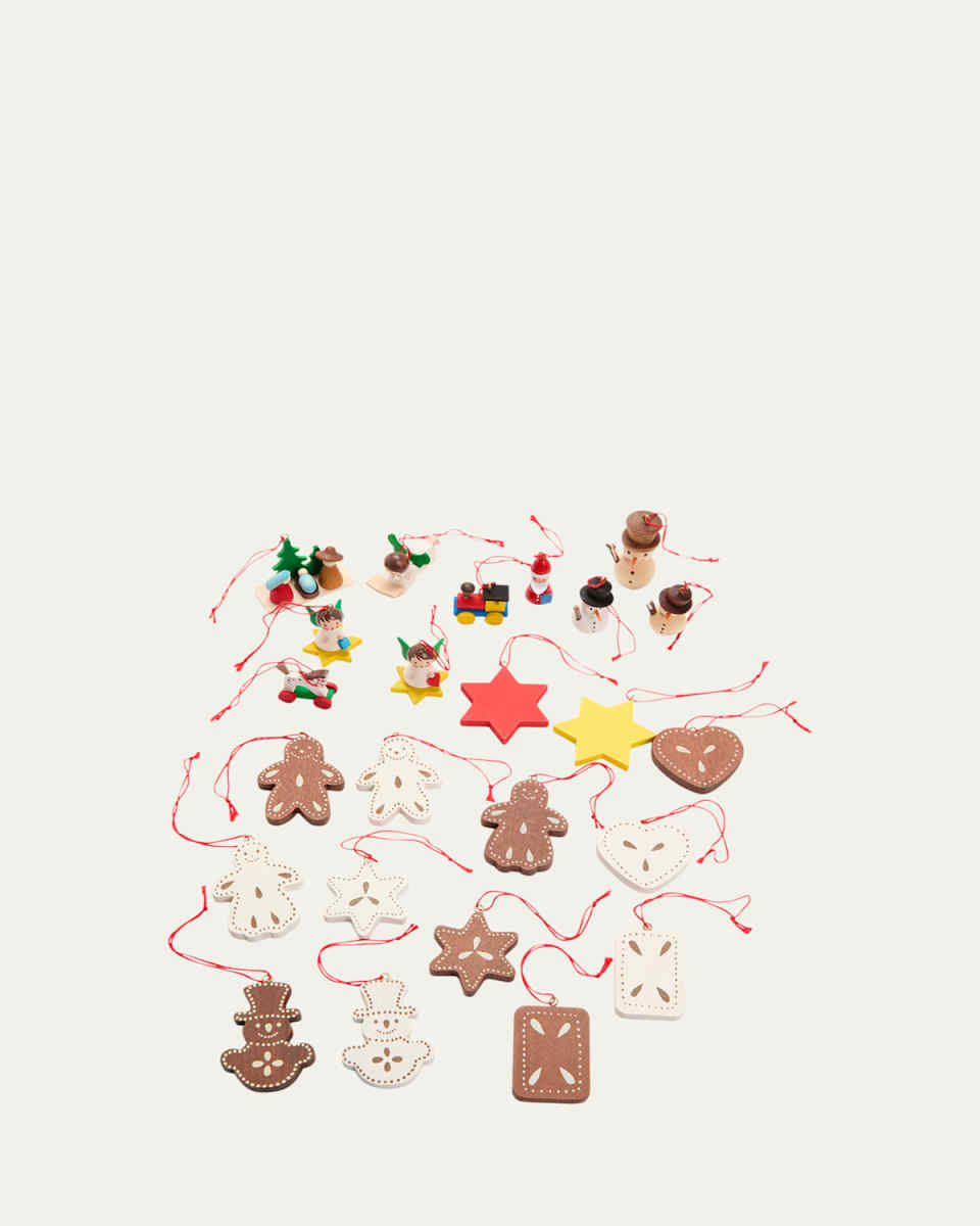 Christmas Advent Calendar Ornaments